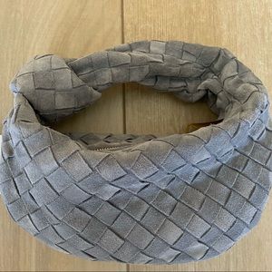 Brand new with tags never worn Jodi bag- grey suede